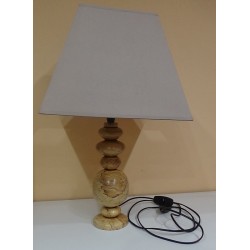 Lampe en Hêtre échauffé